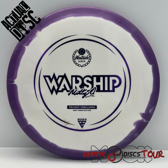 Warship Tournament Orbit Trilogy Challenge (Matty O) Used (6.LE/SE) 178g