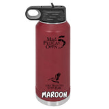 Custom Mad Pelican Open Polar Camel Water Bottle