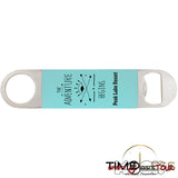 Silicone Grip Bottle Opener Bag Tags